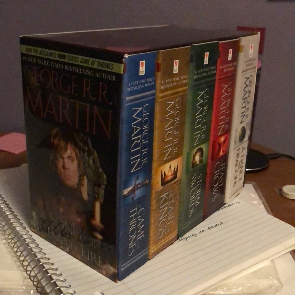 Game of Thrones book series set